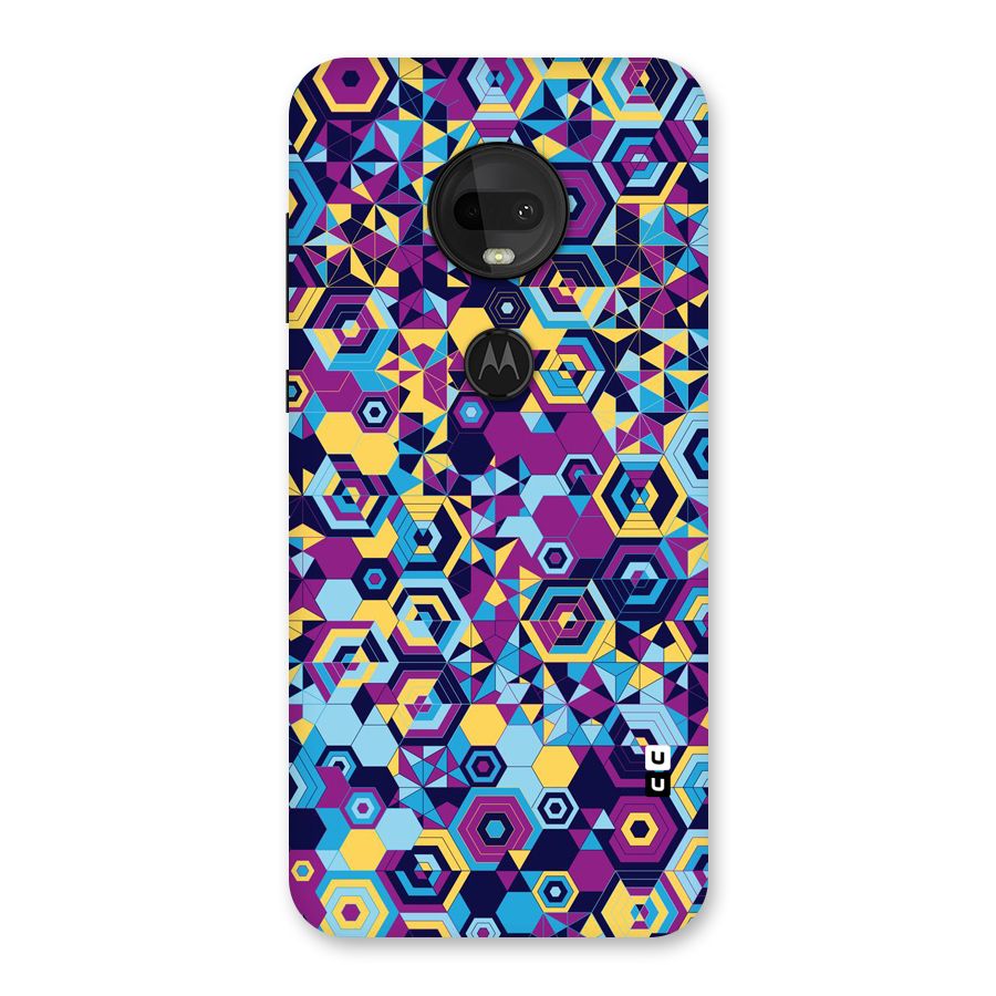 Artistic Abstract Back Case for Moto G7