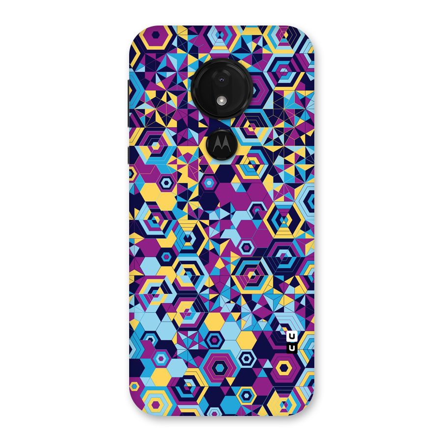 Artistic Abstract Back Case for Moto G7 Power