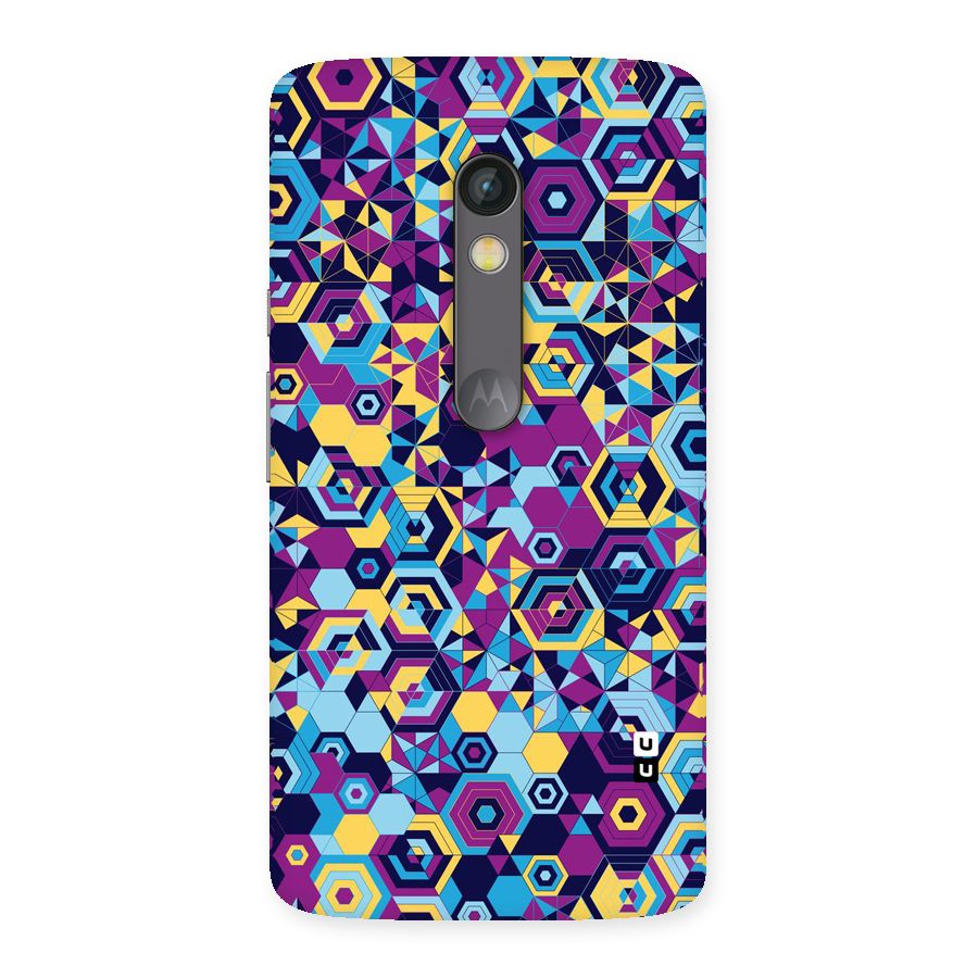 Artistic Abstract Back Case for Moto X Play