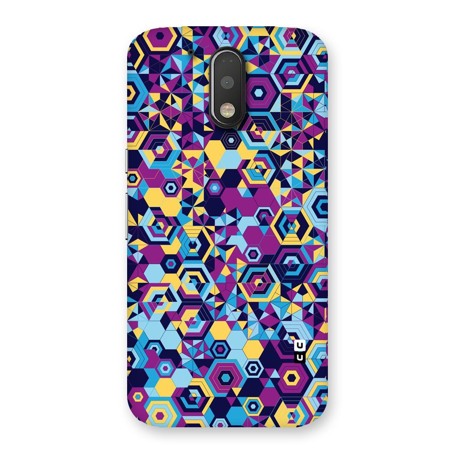 Artistic Abstract Back Case for Motorola Moto G4