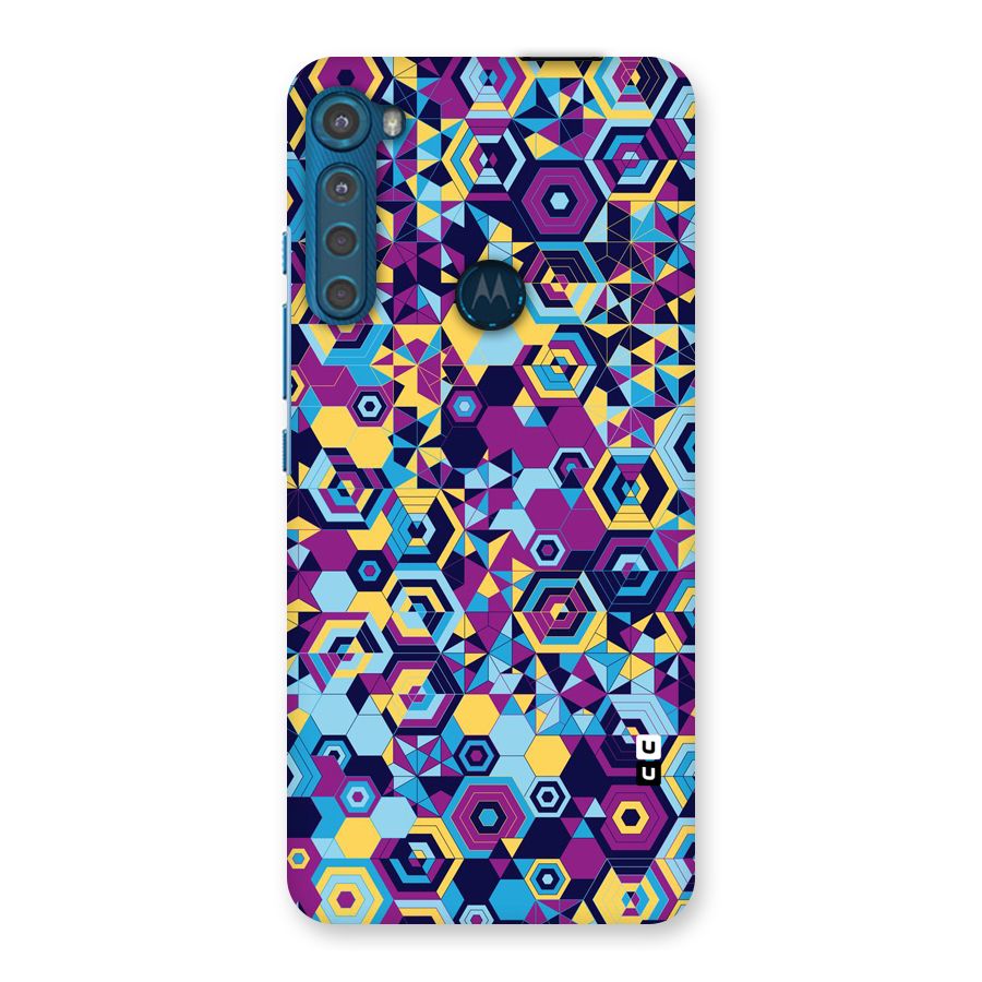 Artistic Abstract Back Case for Motorola One Fusion Plus