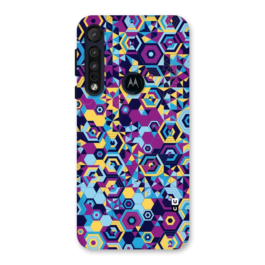 Artistic Abstract Back Case for Motorola One Macro