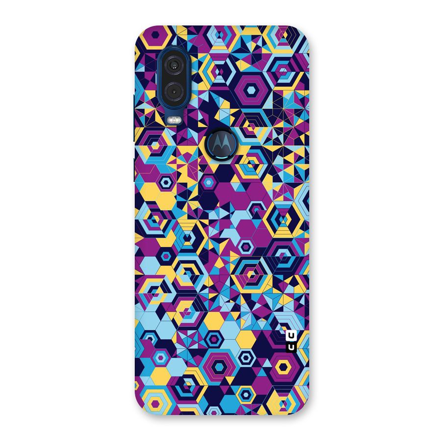 Artistic Abstract Back Case for Motorola One Vision