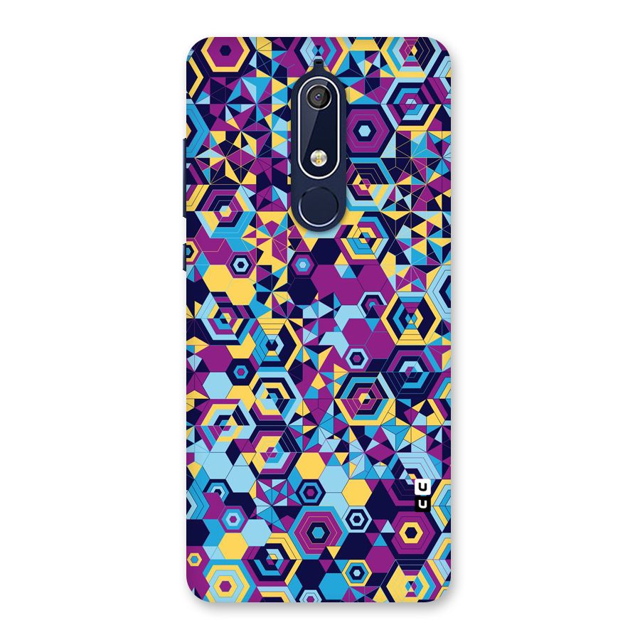 Artistic Abstract Back Case for Nokia 5.1