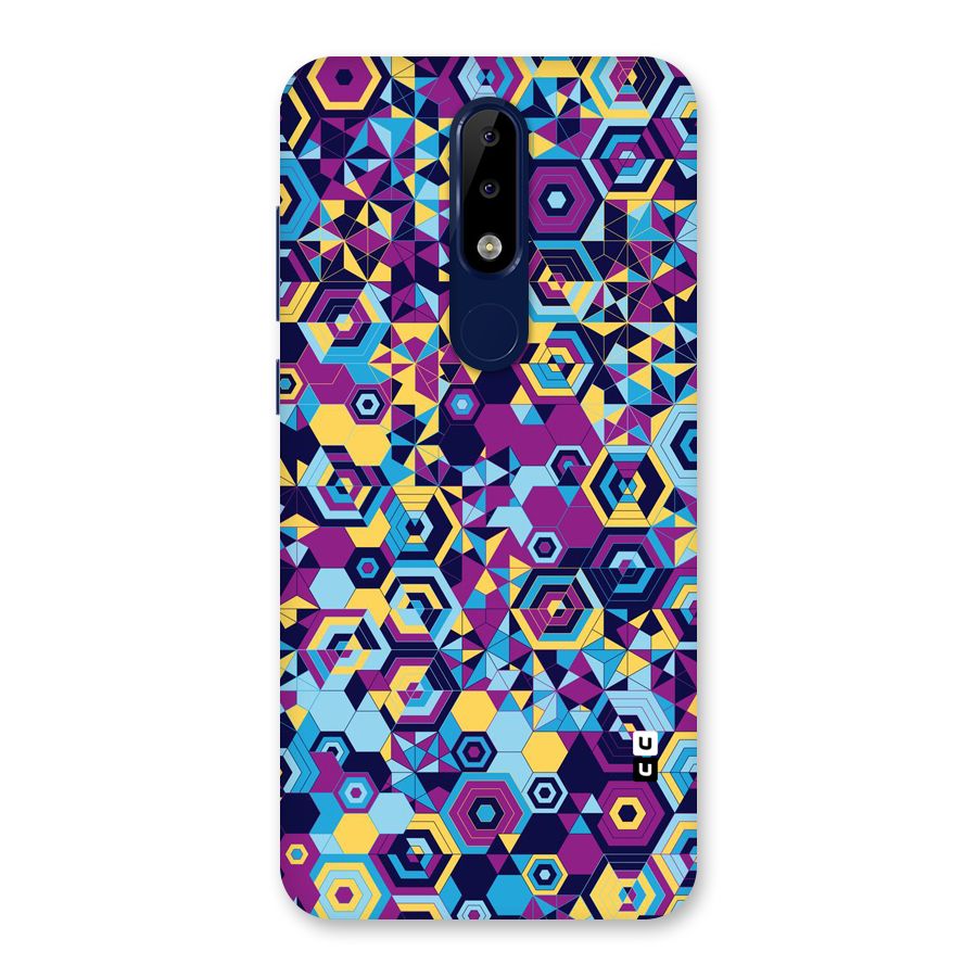 Artistic Abstract Back Case for Nokia 5.1 Plus