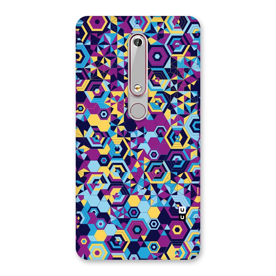 Artistic Abstract Back Case for Nokia 6.1