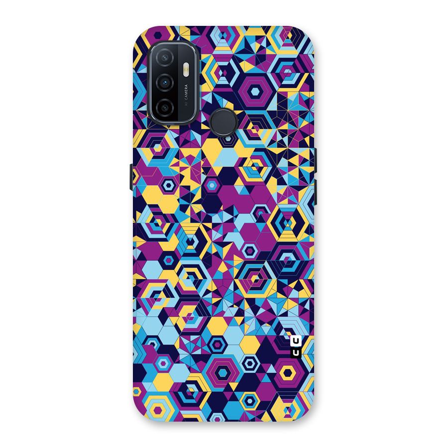 Artistic Abstract Back Case for Oppo A32