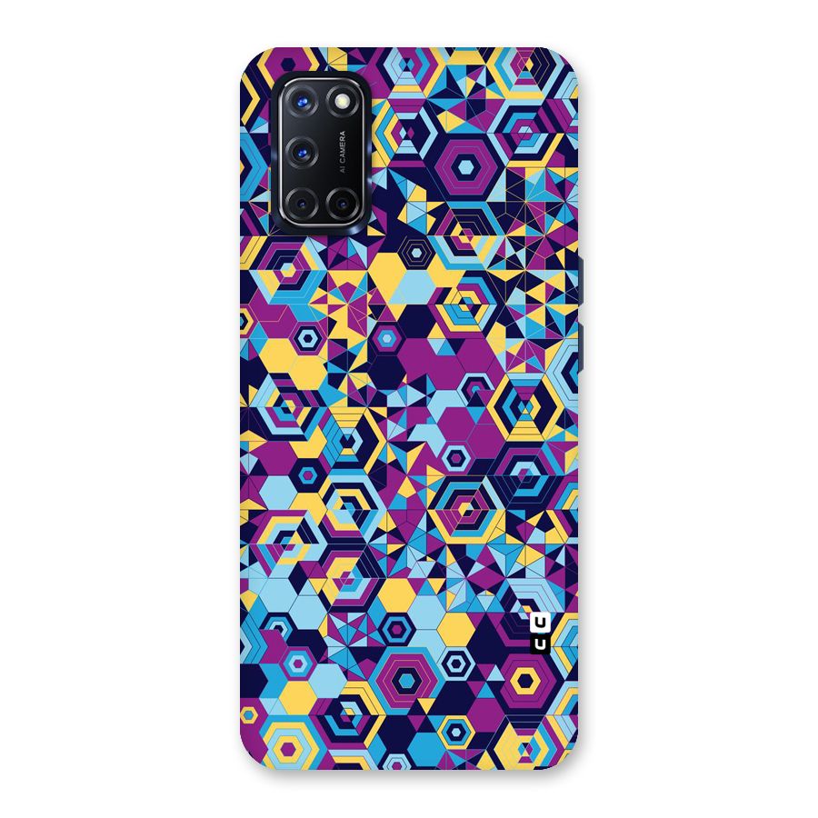 Artistic Abstract Back Case for Oppo A52