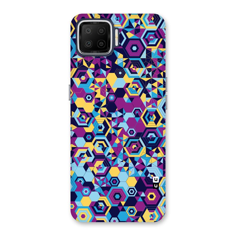 Artistic Abstract Back Case for Oppo F17