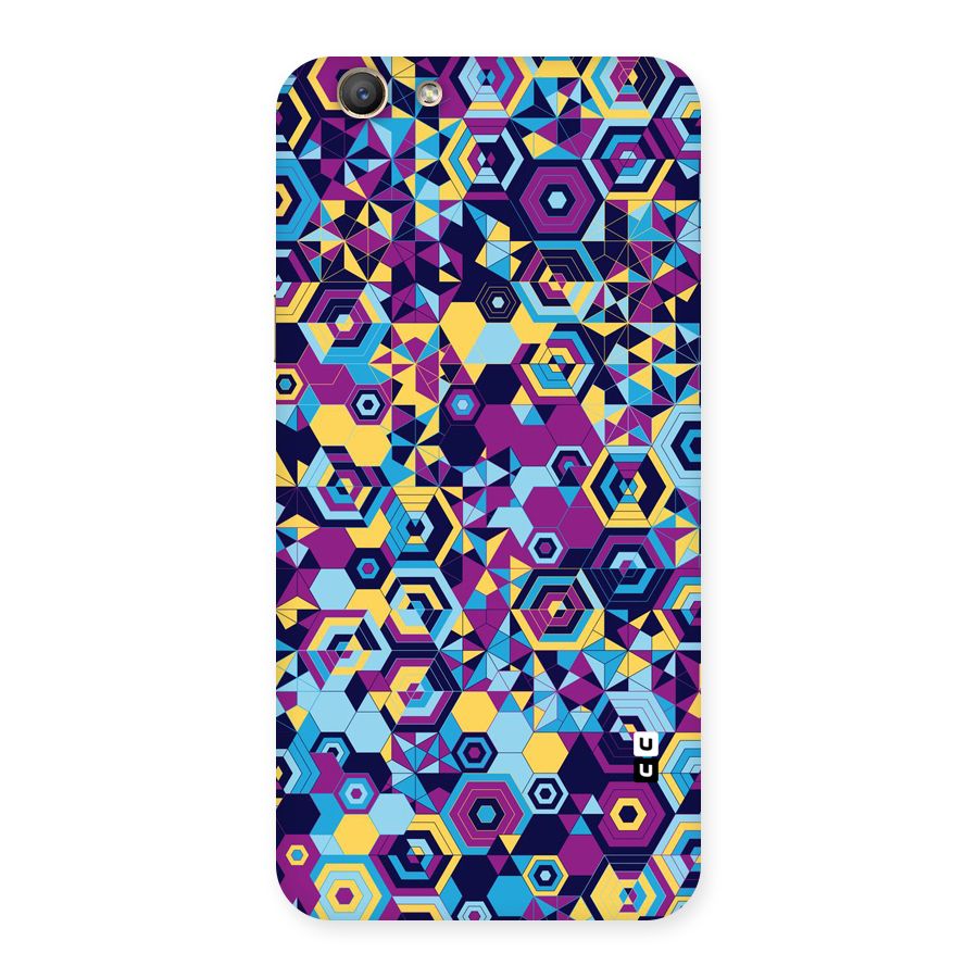 Artistic Abstract Back Case for Oppo F1s