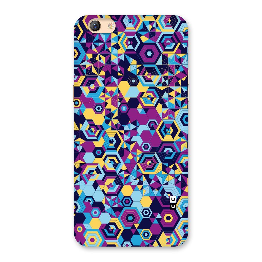Artistic Abstract Back Case for Oppo F3 Plus