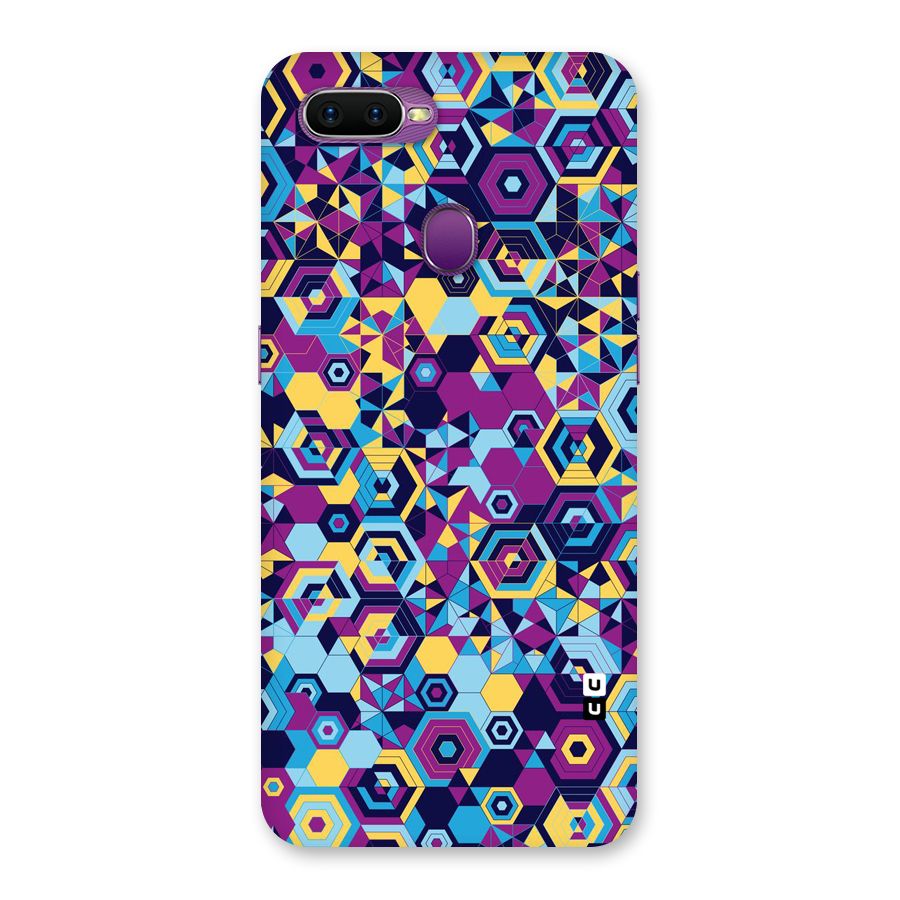 Artistic Abstract Back Case for Oppo F9