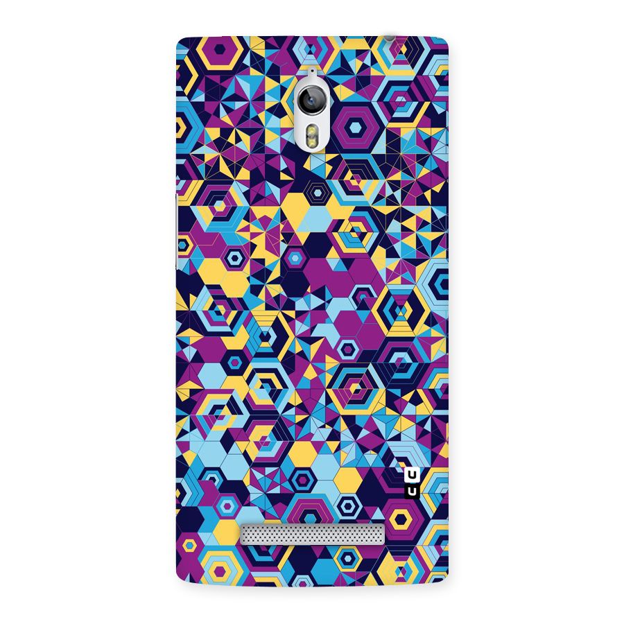 Artistic Abstract Back Case for Oppo Find 7