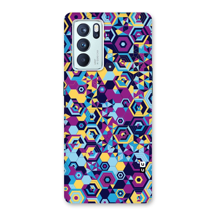 Artistic Abstract Back Case for Oppo Reno6 Pro 5G