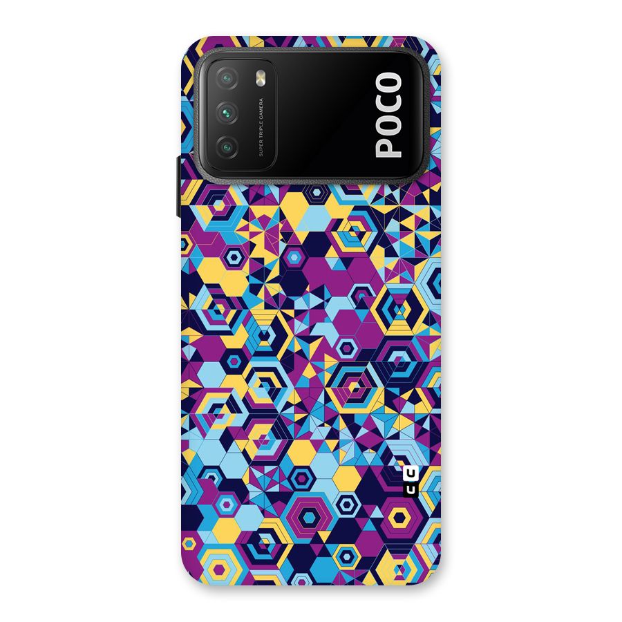 Artistic Abstract Back Case for Poco M3