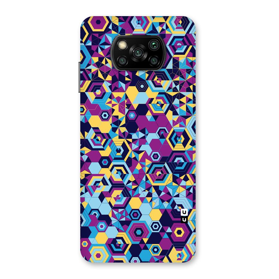 Artistic Abstract Back Case for Poco X3