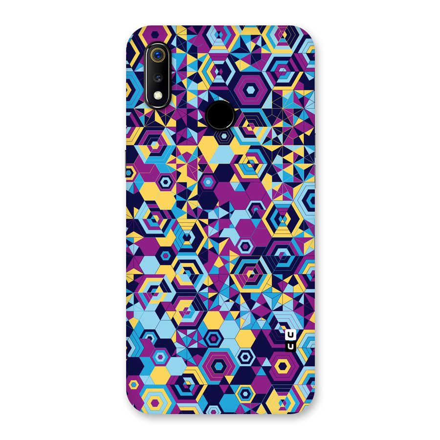 Artistic Abstract Back Case for Realme 3
