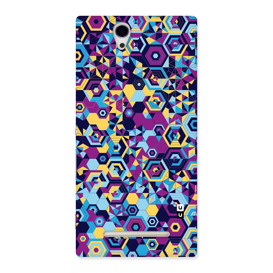 Artistic Abstract Back Case for Sony Xperia C3