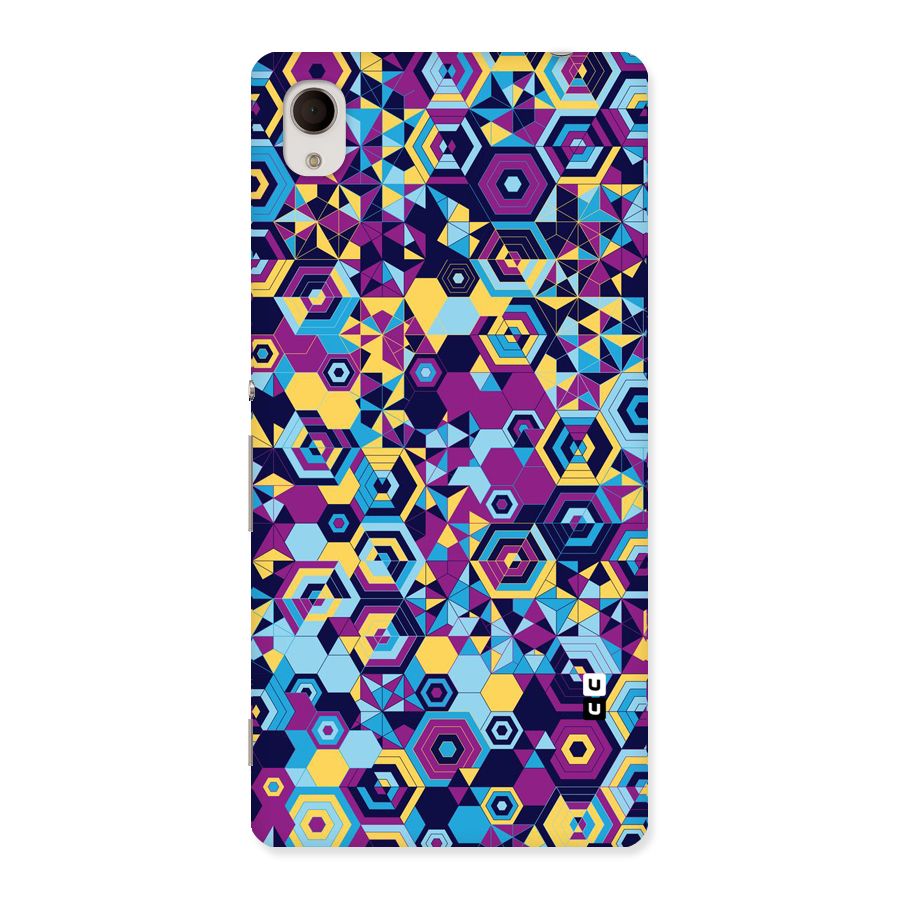 Artistic Abstract Back Case for Sony Xperia M4