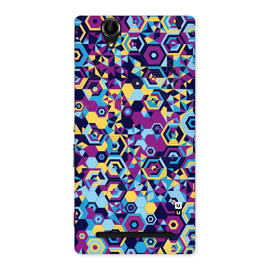 Artistic Abstract Back Case for Sony Xperia T2