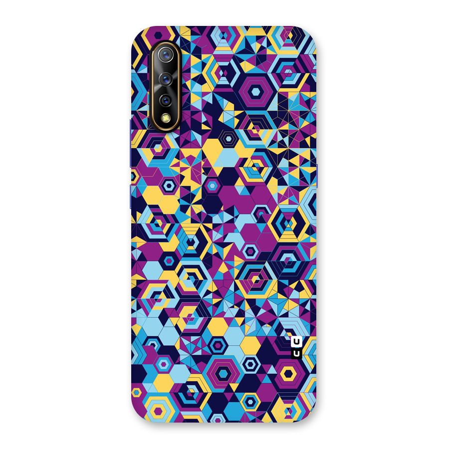 Artistic Abstract Back Case for Vivo S1