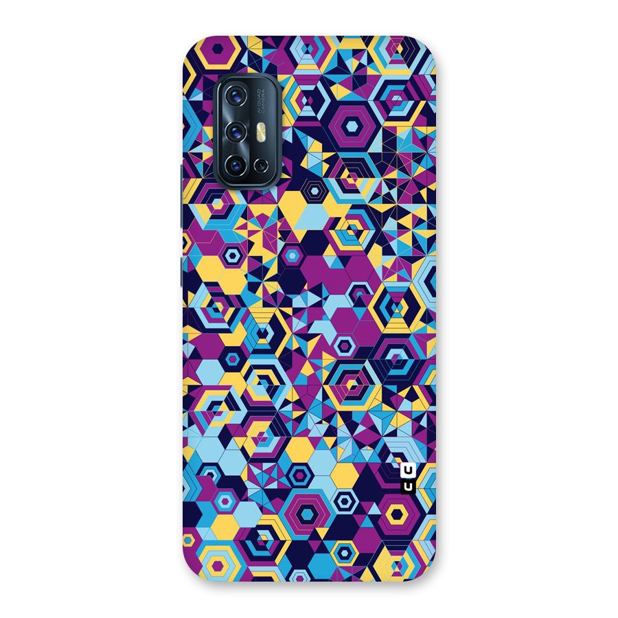 Artistic Abstract Back Case for Vivo V17