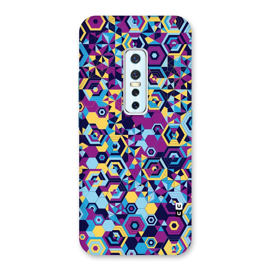 Artistic Abstract Back Case for Vivo V17 Pro