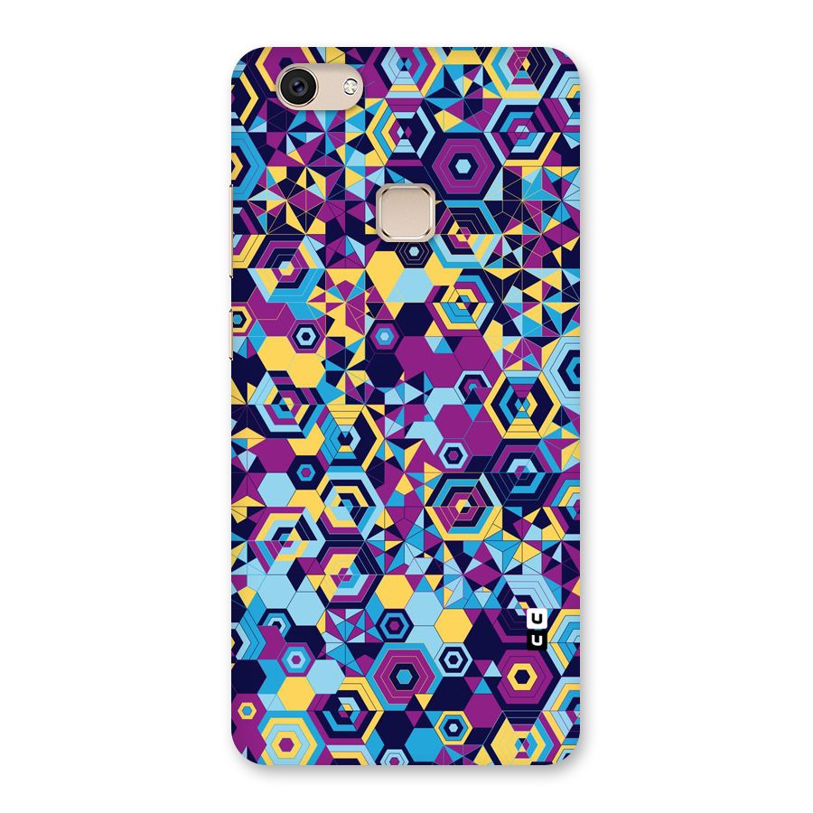 Artistic Abstract Back Case for Vivo V7