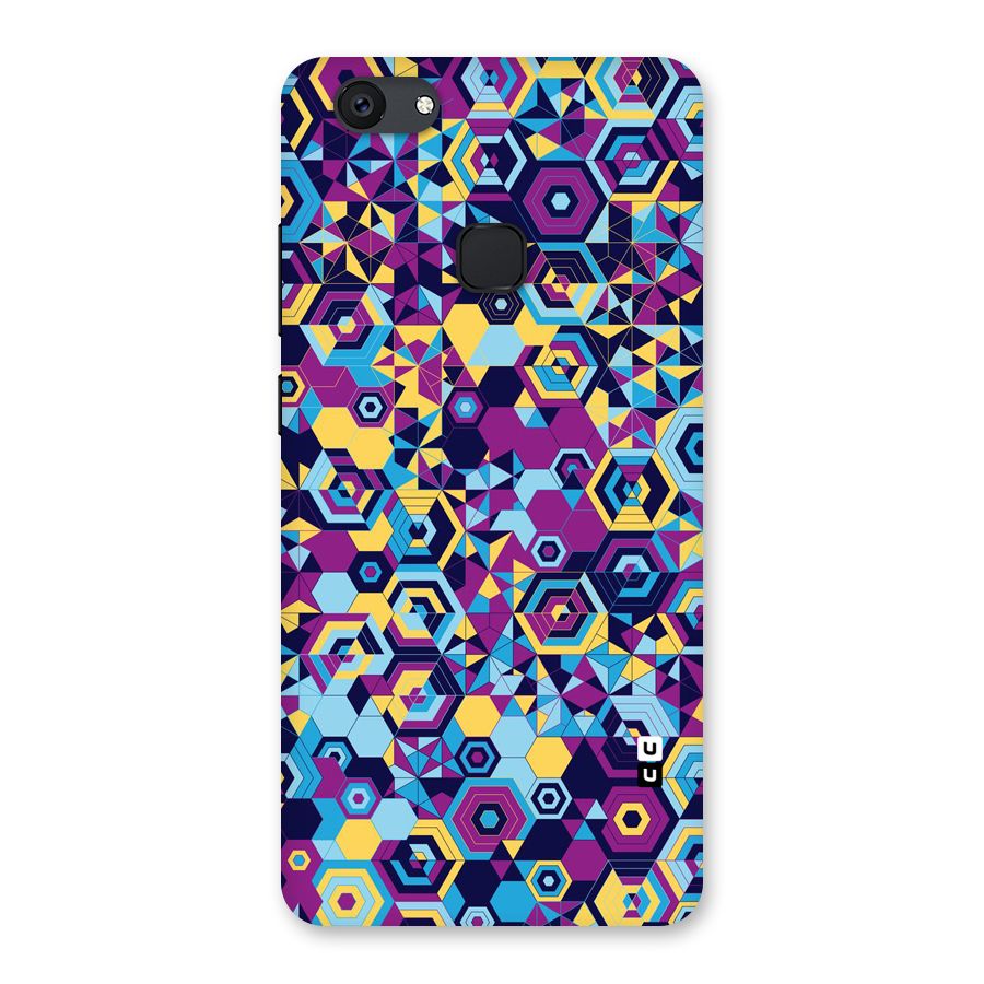 Artistic Abstract Back Case for Vivo V7 Plus