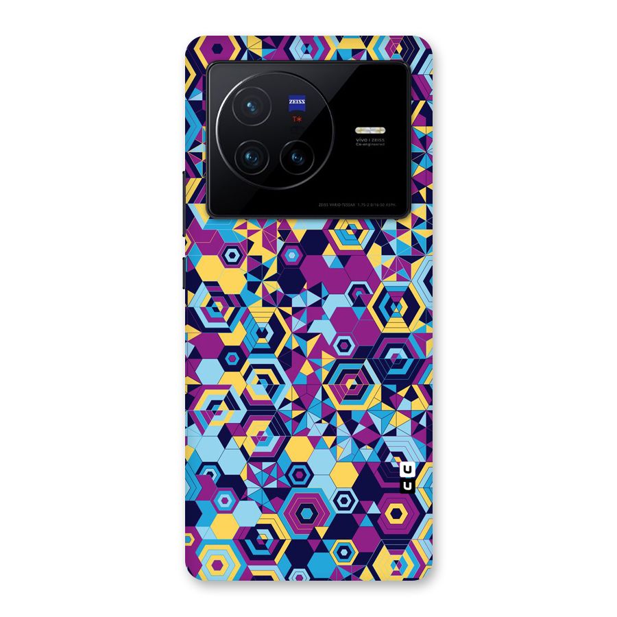 Artistic Abstract Back Case for Vivo X80