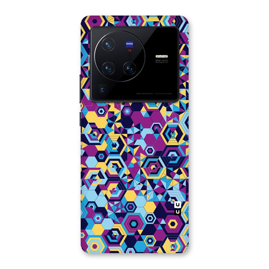 Artistic Abstract Back Case for Vivo X80 Pro
