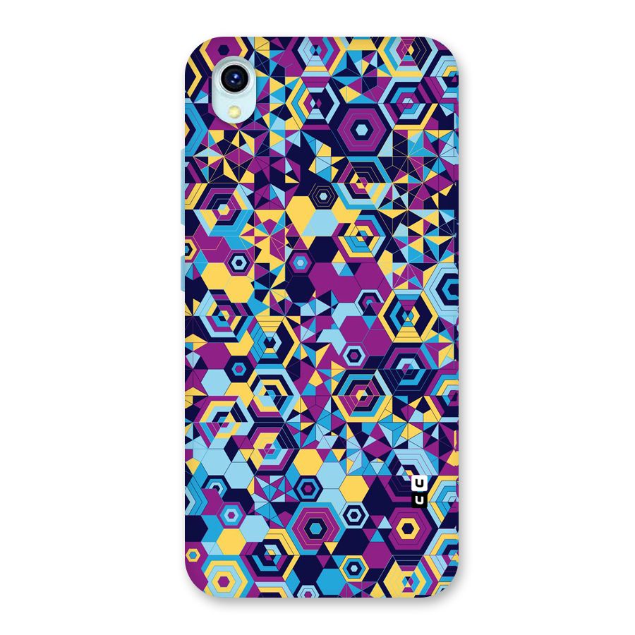 Artistic Abstract Back Case for Vivo Y1s