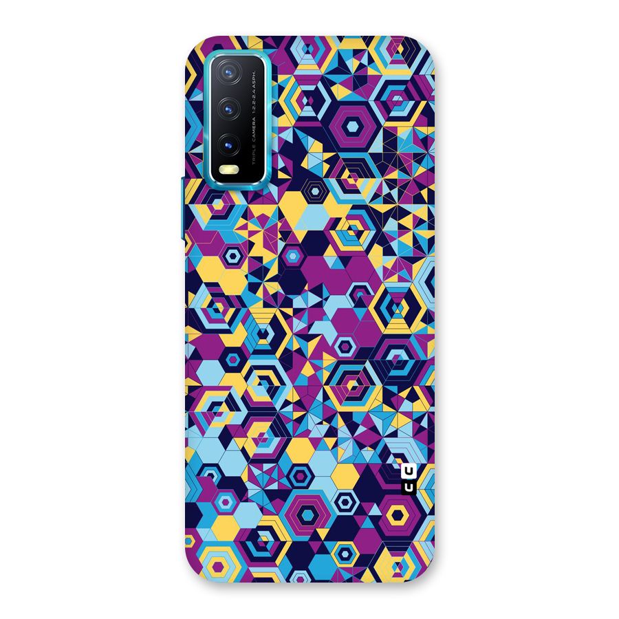 Artistic Abstract Back Case for Vivo Y20