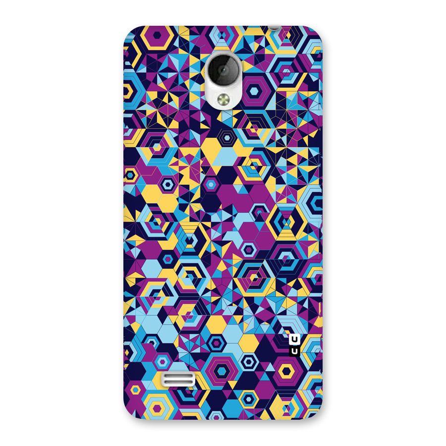 Artistic Abstract Back Case for Vivo Y21
