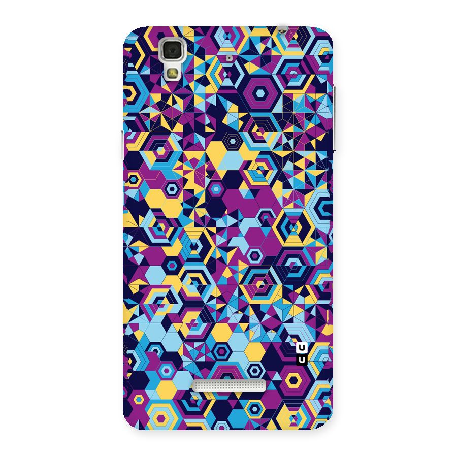 Artistic Abstract Back Case for YU Yureka Plus