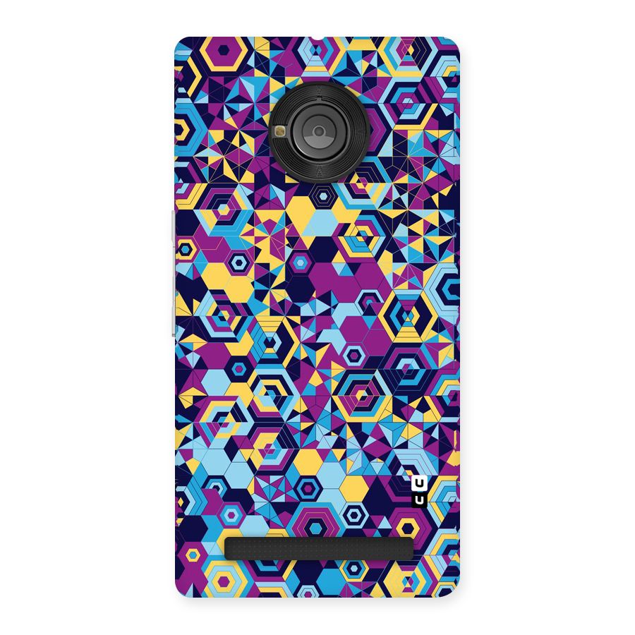 Artistic Abstract Back Case for Yu Yuphoria
