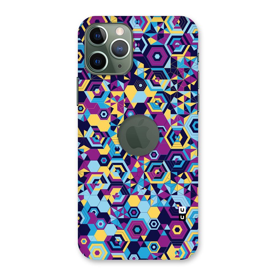 Artistic Abstract Back Case for iPhone 11 Pro Logo  Cut