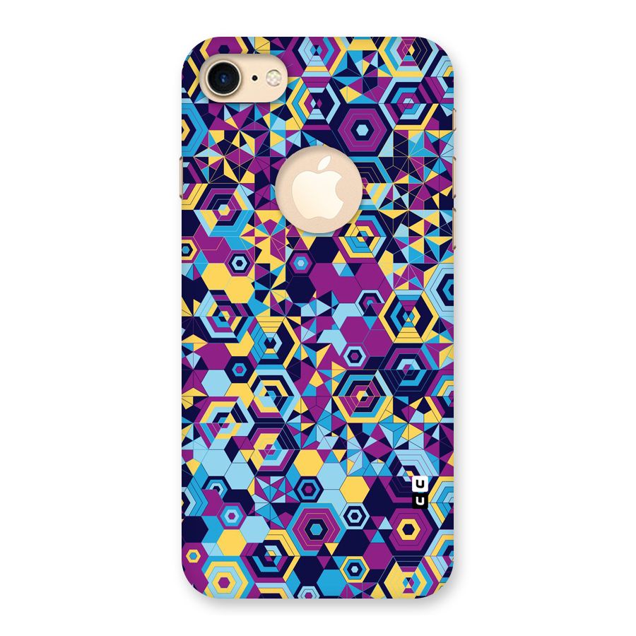 Artistic Abstract Back Case for iPhone 7 Logo Cut