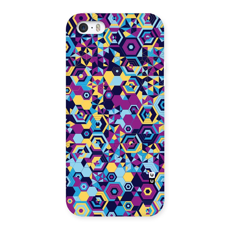Artistic Abstract Back Case for iPhone SE