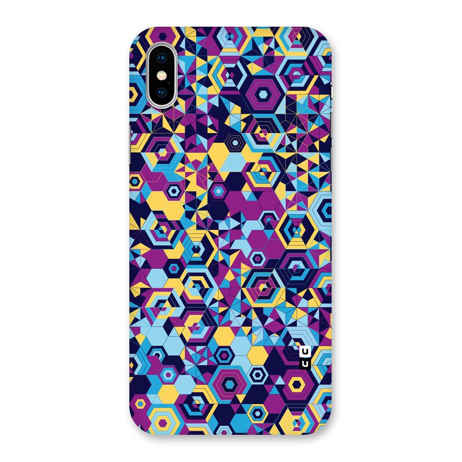 Artistic Abstract Back Case for iPhone XS