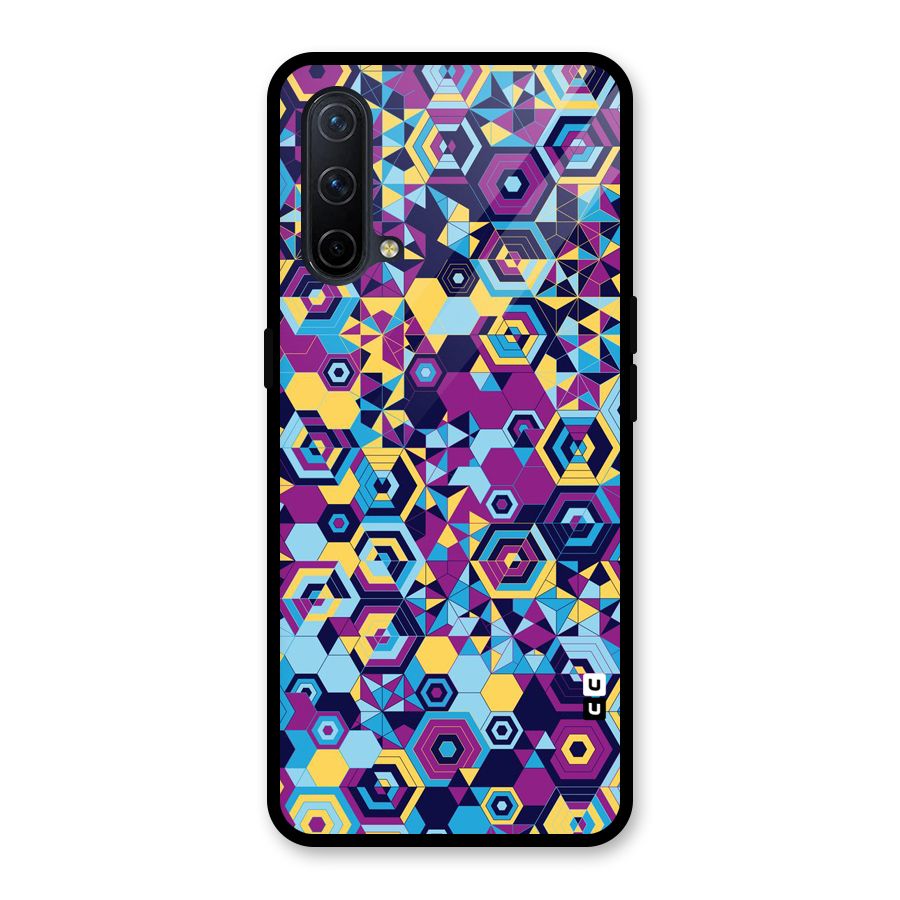 Artistic Abstract Glass Back Case for OnePlus Nord CE 5G
