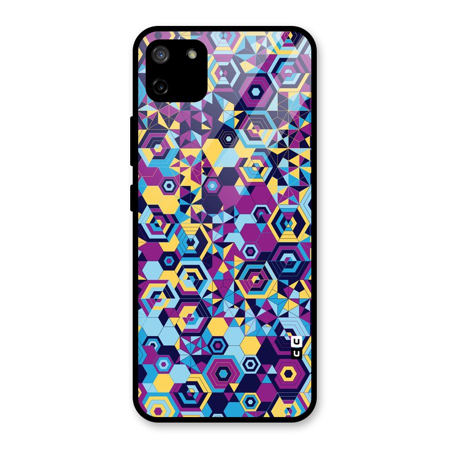 Artistic Abstract Glass Back Case for Realme C11