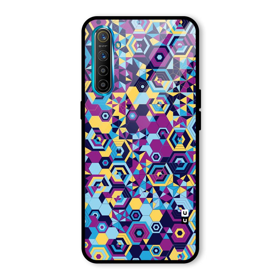 Artistic Abstract Glass Back Case for Realme X2