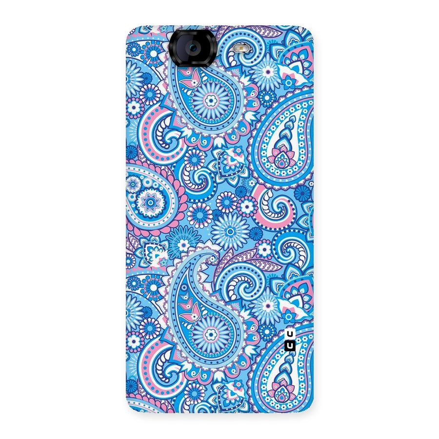 Artistic Blue Art Back Case for Canvas Knight A350