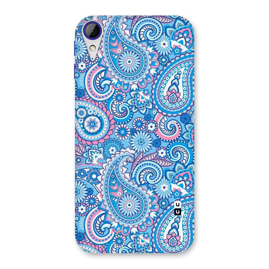 Artistic Blue Art Back Case for Desire 830