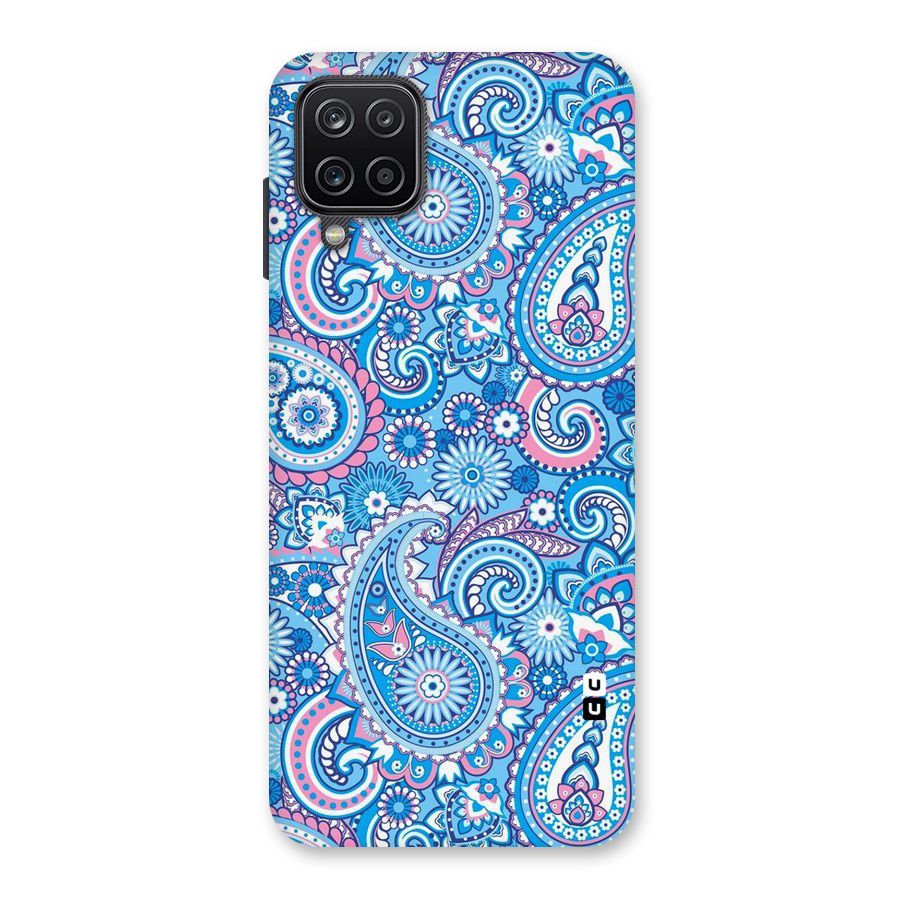 Artistic Blue Art Back Case for Galaxy A12