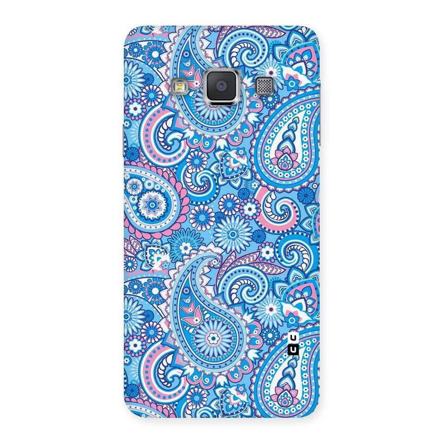 Artistic Blue Art Back Case for Galaxy A3