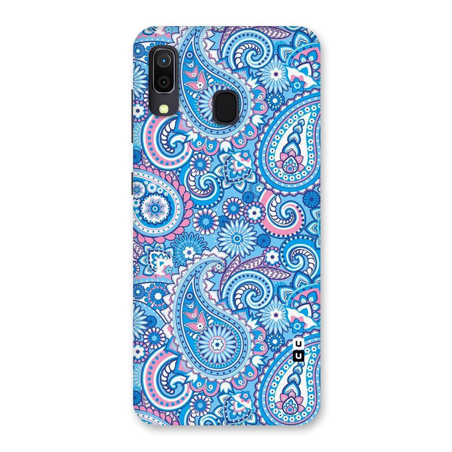 Artistic Blue Art Back Case for Galaxy A30