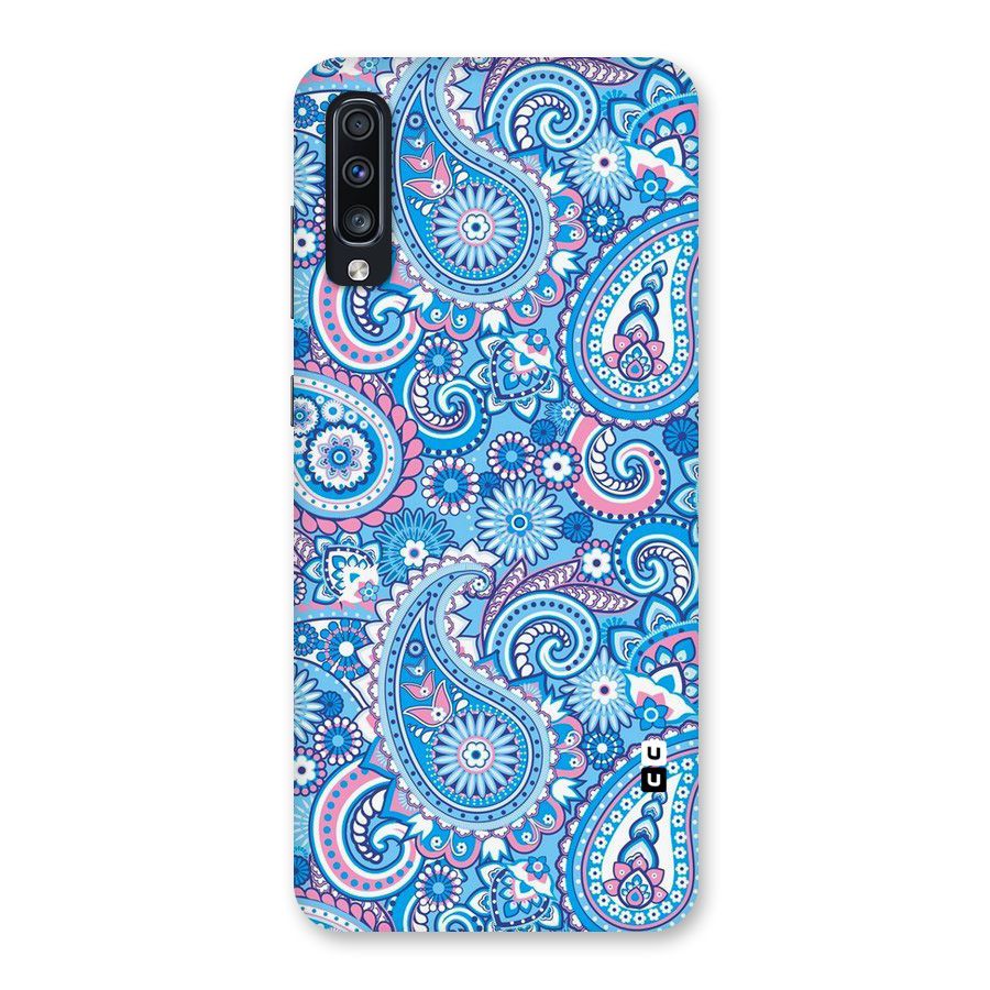 Artistic Blue Art Back Case for Galaxy A70