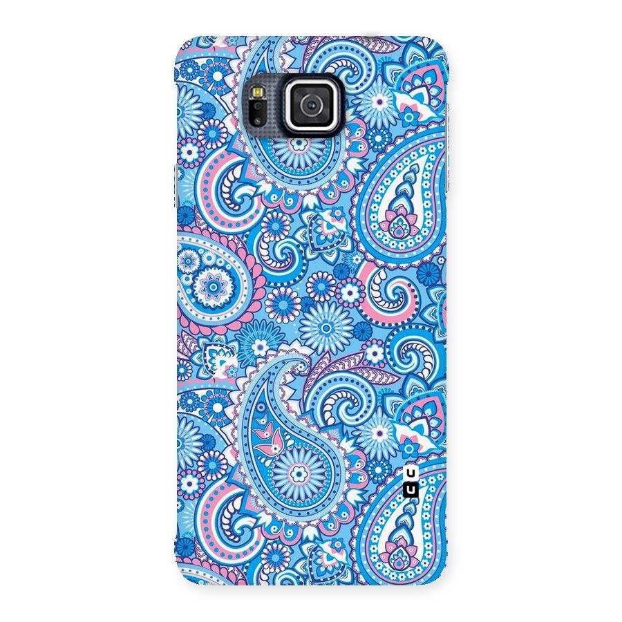 Artistic Blue Art Back Case for Galaxy Alpha